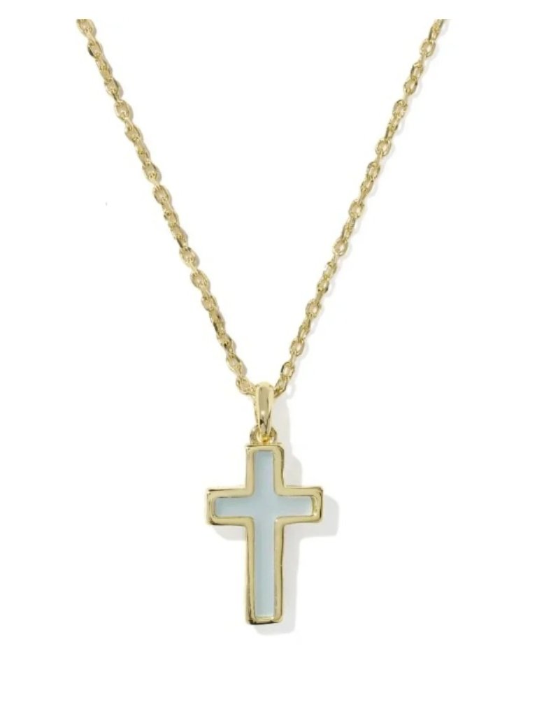 Cross Gold Pendant Necklace